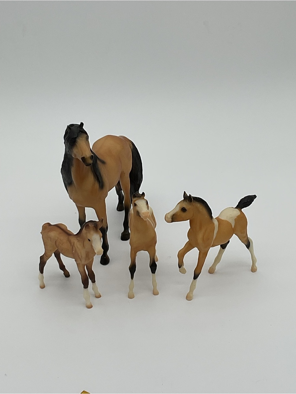 Set of Breyer Brown and Black Horses